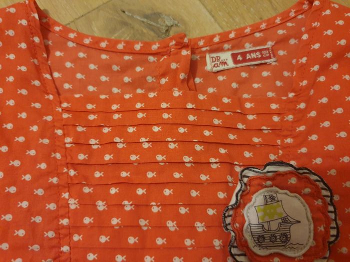 Blouse manche longue Dpam 4 ans - photo numéro 2