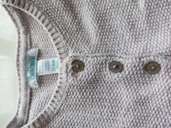 Gilet  rose et brillant - photo numéro 2