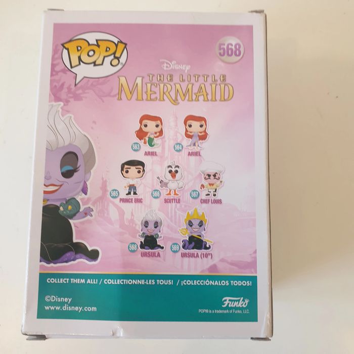 Disney - Pop! The Little Mermaid - Ursula n°568 - Funko petit défaut sur la boite - photo numéro 3