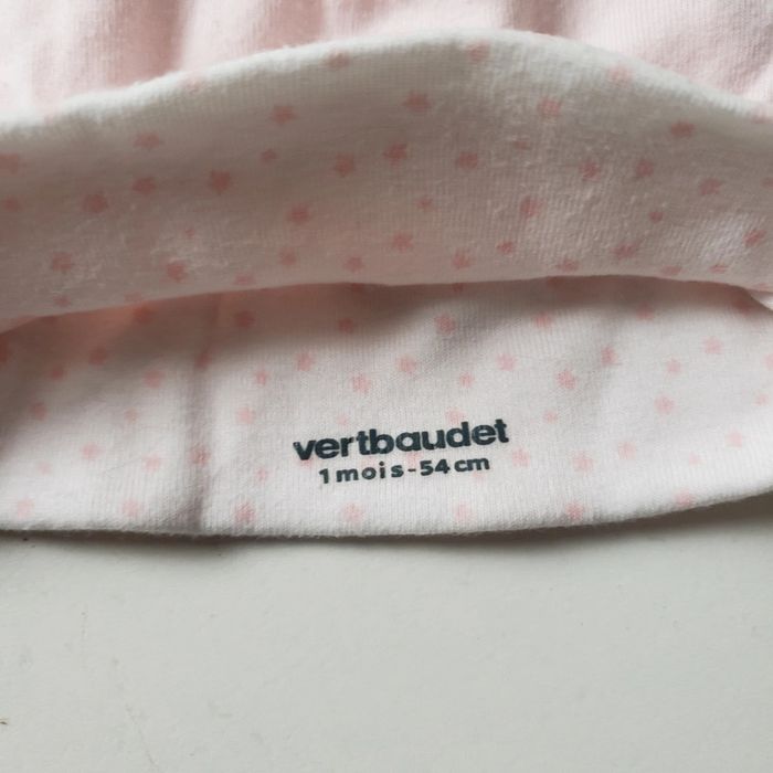 Bonnet Verbaudet taille 0/3 mois - photo numéro 2
