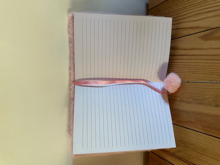 Cahier Journal Chat rose Tout doux - photo numéro 4