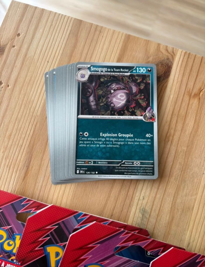 Lot de 372 cartes Pokémon ev10 & ev10.5 - photo numéro 3