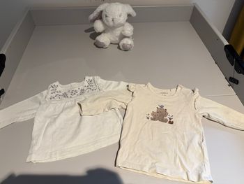 Lot de 2 tee-shirts manches longues 