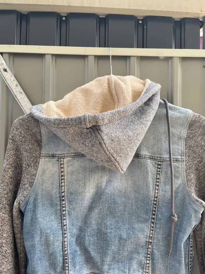 veste en jean à capuche Cache-Cache - photo numéro 6