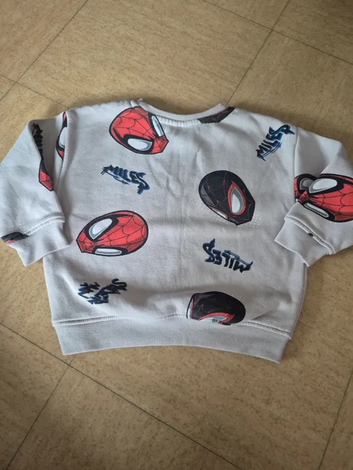 Sweat Spider Man Marvel Primark 3-4 ans - photo numéro 3