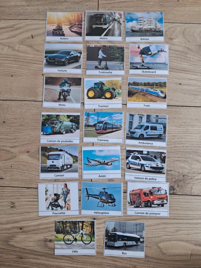 Cartes nomenclature moyens de transport - photo numéro 3
