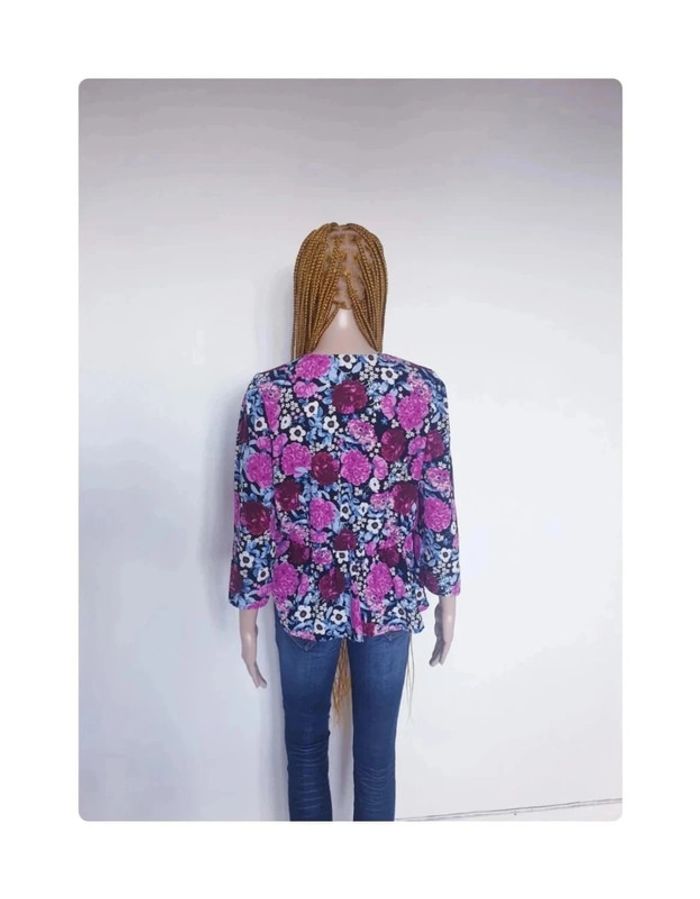 Magnifique blouse cache coeur - photo numéro 4