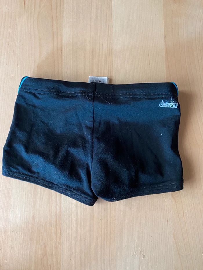 Maillot de bain garçon 5 6 ans noir short caleçon décathlon - photo numéro 2
