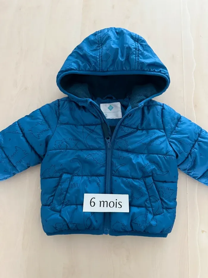 Blouson garçon tex 6 mois 67 cm - photo numéro 2