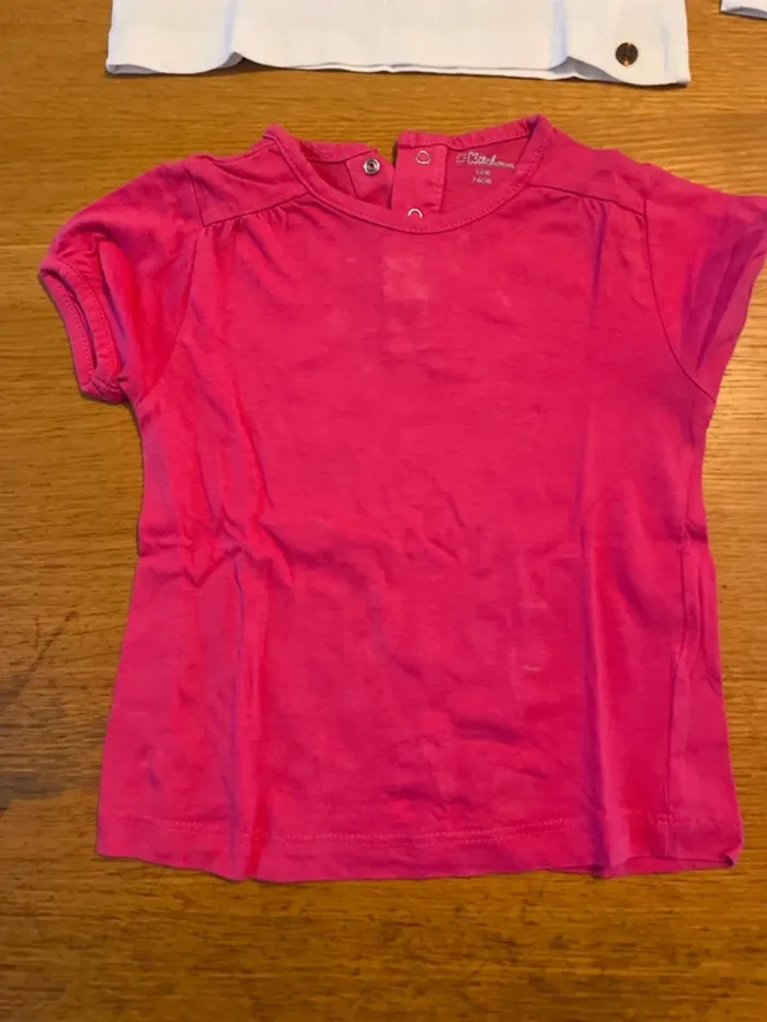 4 tshirts 12 mois fille - photo numéro 5