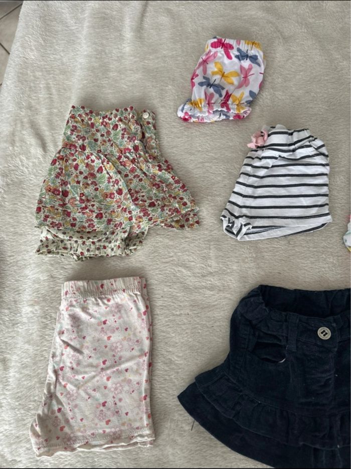 Lot de shorts fille 3 mois