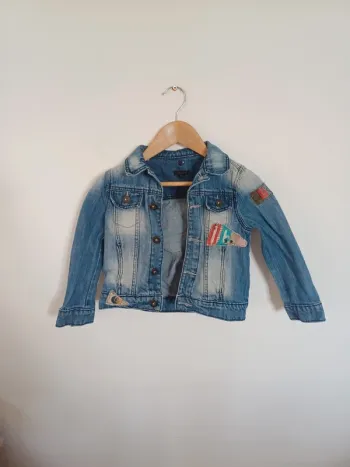 Veste en jean IKKS garçon -4 ans