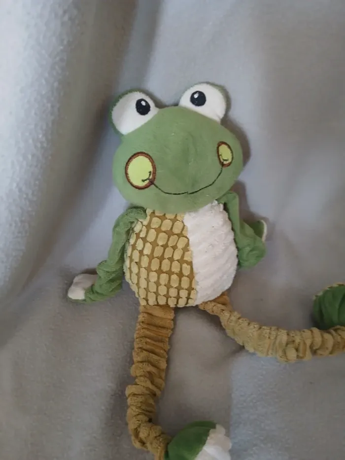 Peluche grenouille - photo numéro 2