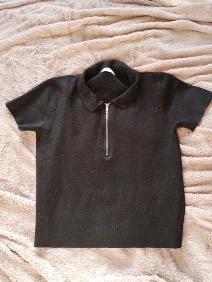 Pull court Zara knit taille EUR L