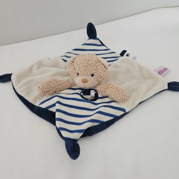 Doudou pommette ours marin