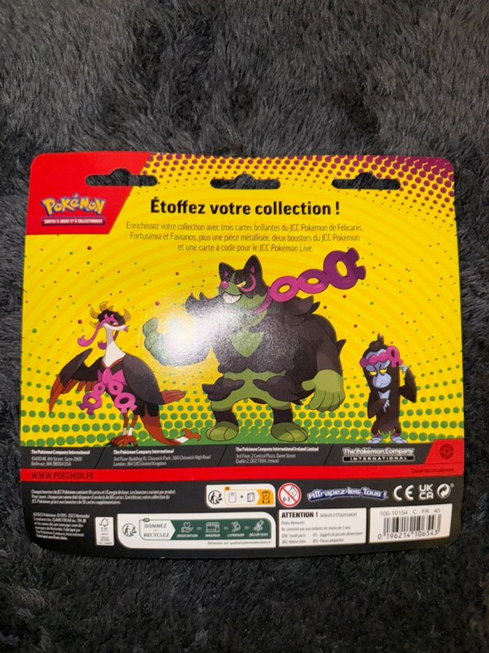 Tripack Pokémon rare booster inversé - photo numéro 2