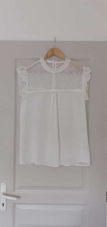 🤍 Belle blouse Promod blanche