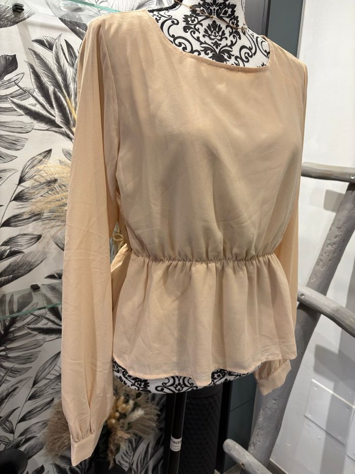 Blouse manches longues