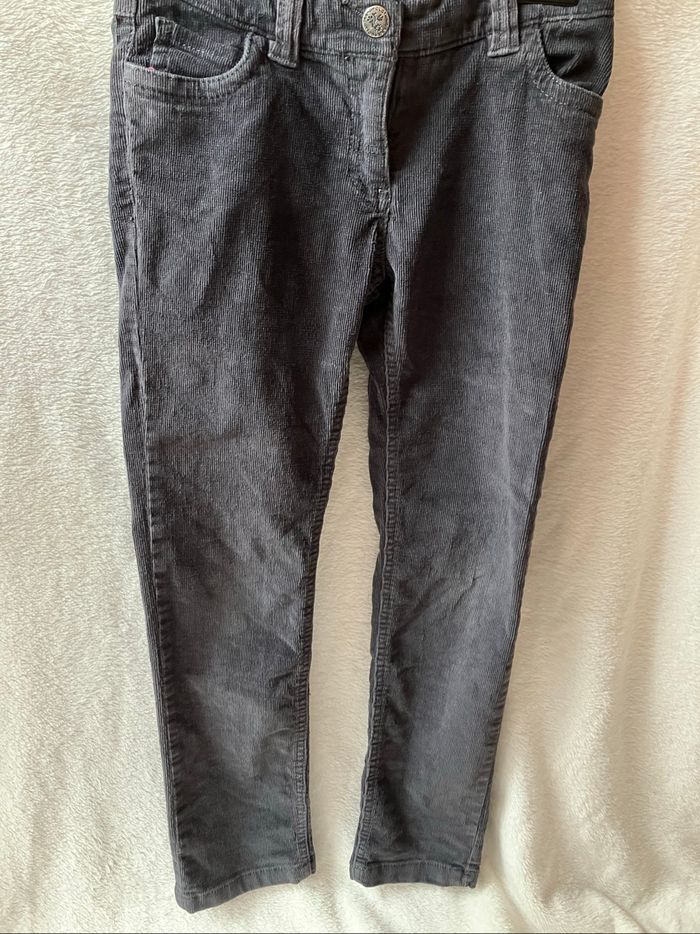 Pantalon velours réglable Tex Kids 7/8 ans (1€) - photo numéro 3