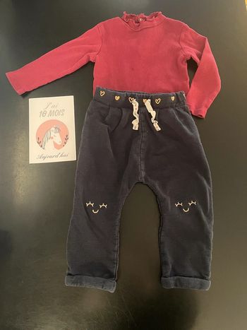 Ensemble Kiabi 18M