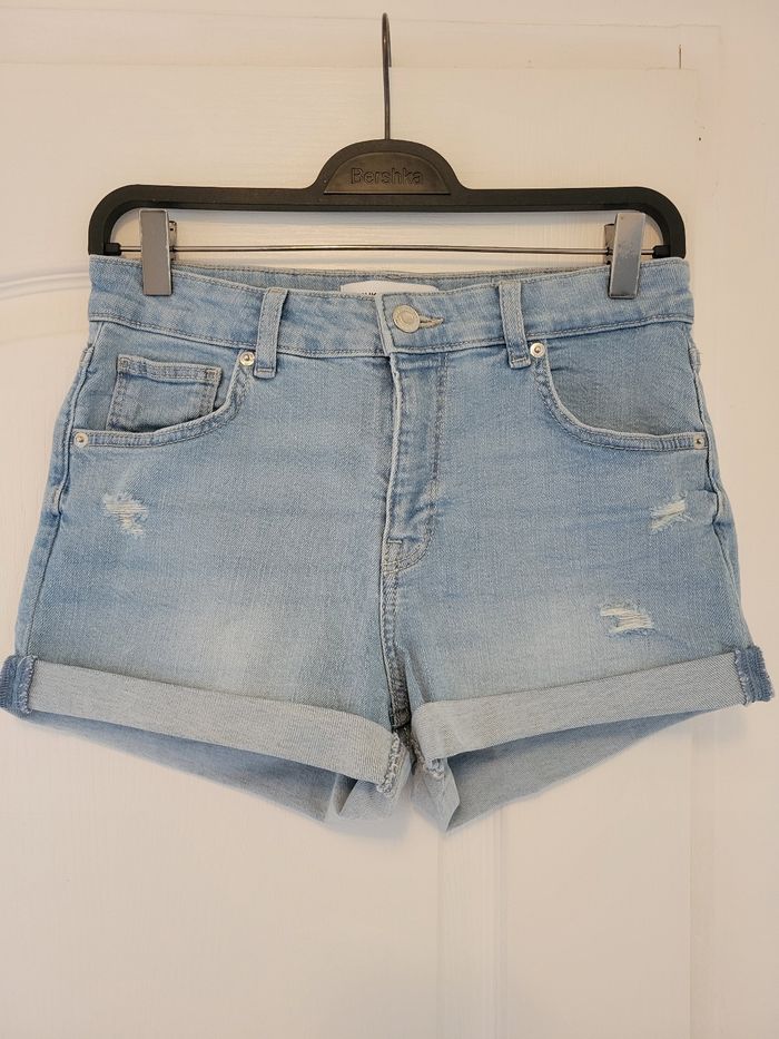 Short en jeans