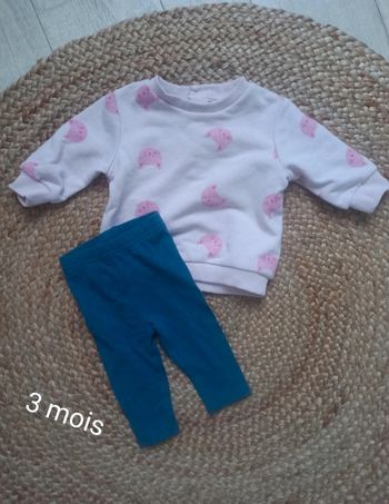 Ensemble pull rose et legging