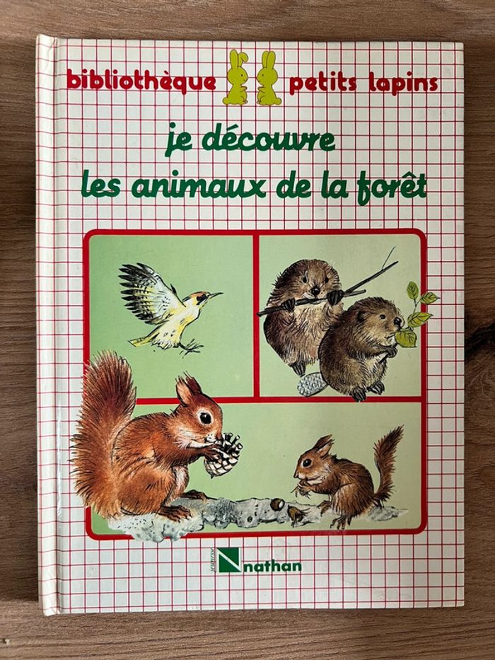 Je découvre les animaux de la forêt