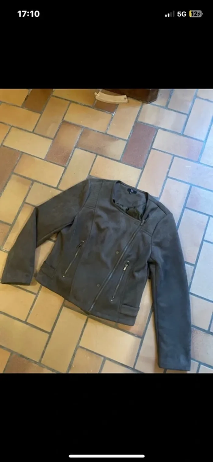 Veste suédine Jacqueline Riu - photo numéro 2