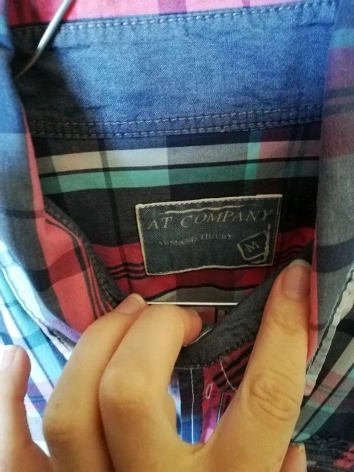Chemise manches coûrtes carreaux - photo numéro 2