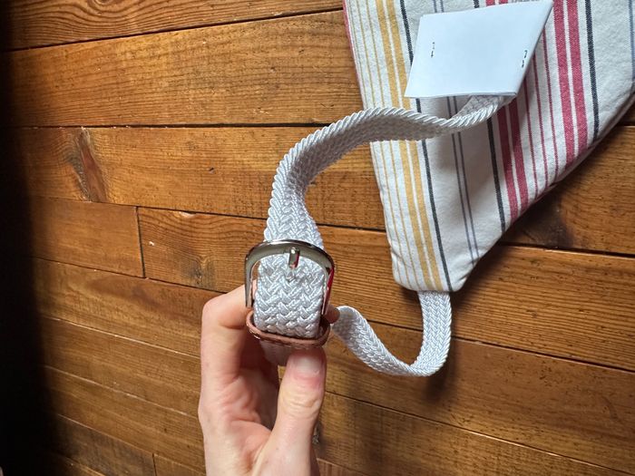Sac banane upcyclé tissu vintage #RAY54 - photo numéro 6
