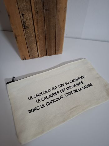 Pochette personnalisée - humour