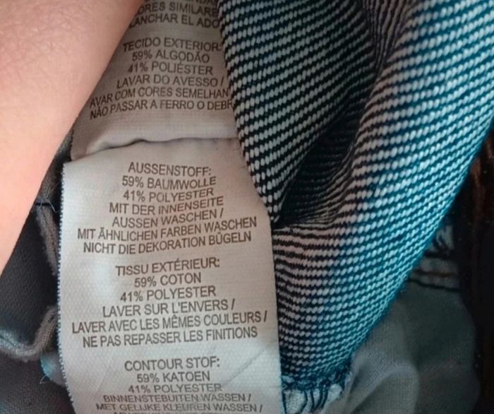 Jean bleu foncé primark taille 12-13ans - photo numéro 4