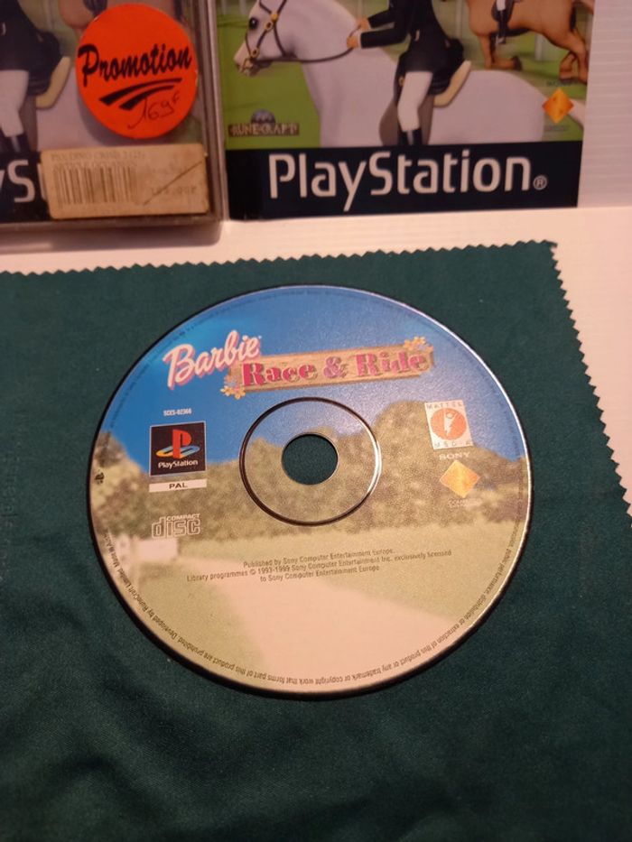 Ps1 barbie aventure équestre - photo numéro 4