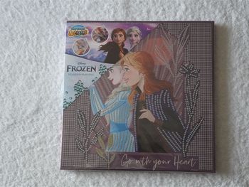 Tableau Diamond Painting "La Reine des neiges" Frozen Disney neuf pour enfants (+ 6 ans)