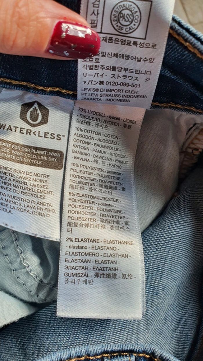 Jean levi's 711 skinny w28 l32 taille 36 - photo numéro 11