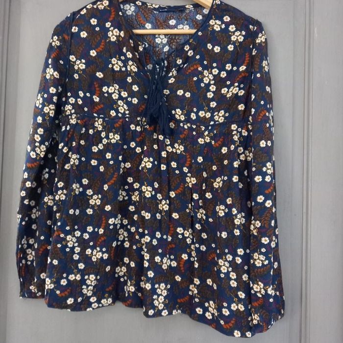 blouse fleurie