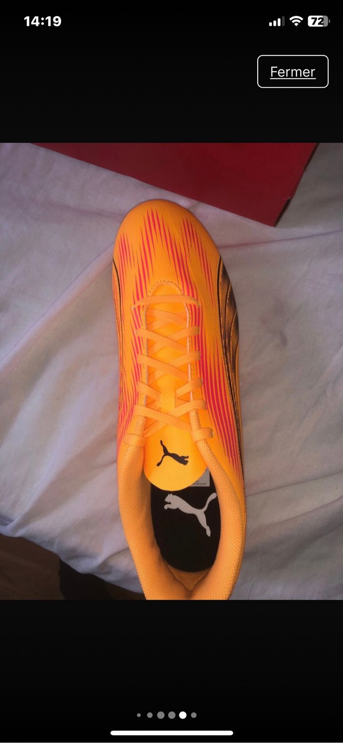 Chaussures de football puma play 43 neuf jamais porté - photo numéro 6