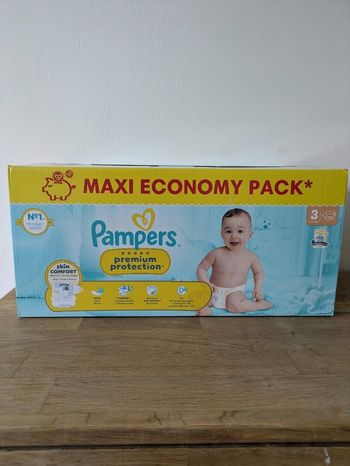 Couches Pampers Premium Protection Taille 3