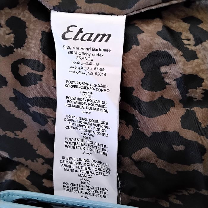 Doudoune marine femme 36 Etam - photo numéro 4