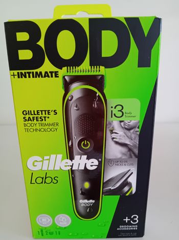 Tondeuse gillette body + intimate 