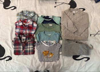 Lot printemps garçon 36M