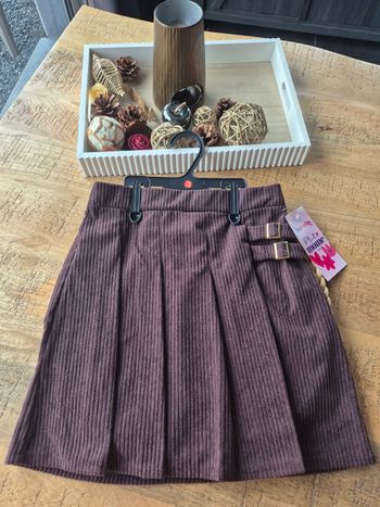 Jupe Fille Marron 10 ans