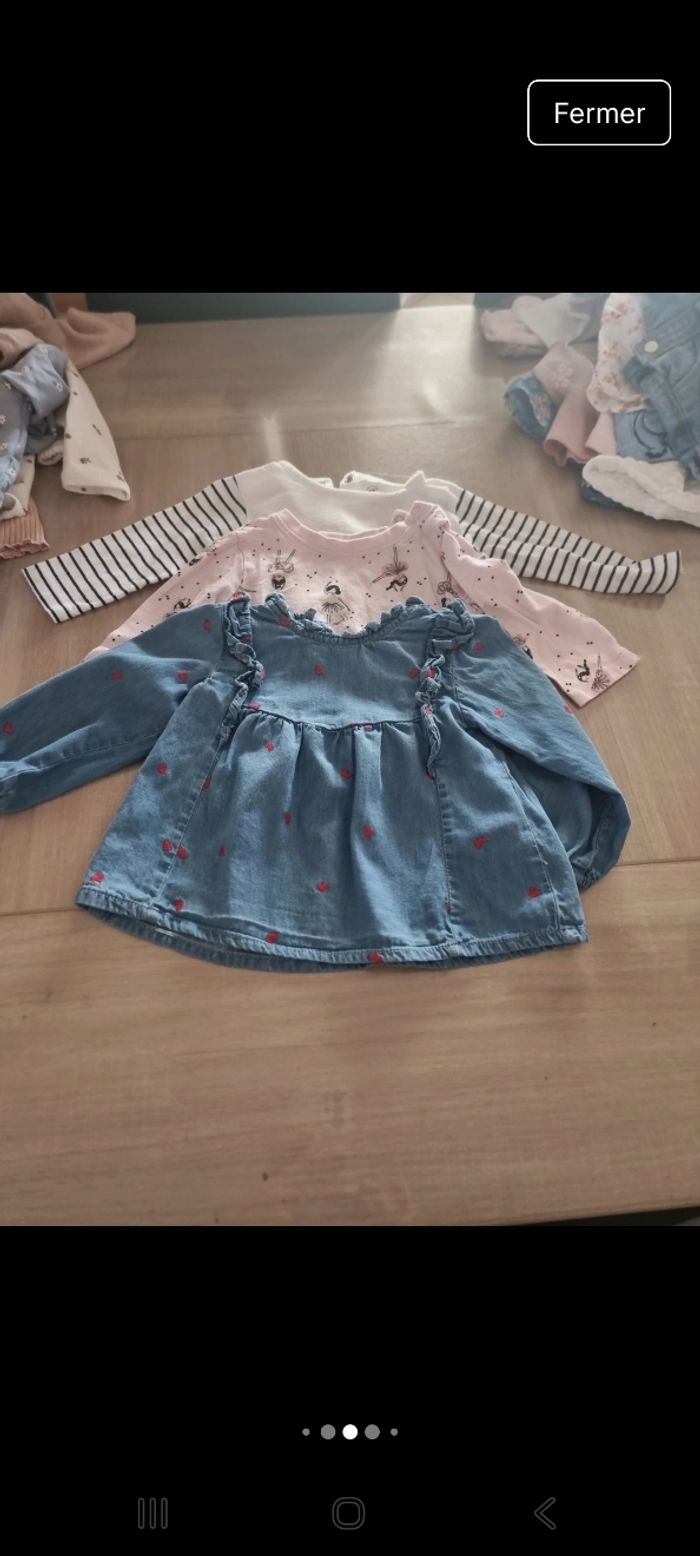 Lot vêtements 9 mois 37 pieces - photo numéro 6