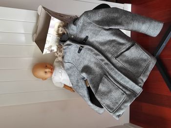 Caban fille – 7 ans – gris
