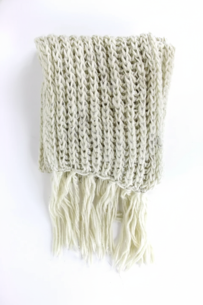 Grande Écharpe d'Hiver à Franges - Douce et Chaude - photo numéro 3