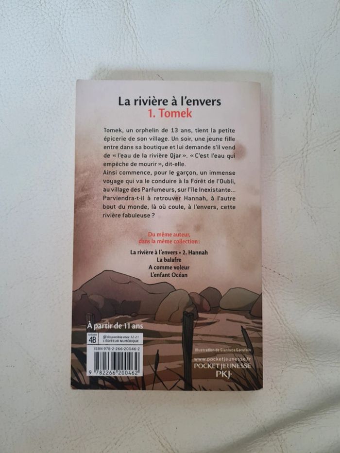 La rivière à l'envers - 1.tomek -Jean Claude Mourlevat - photo numéro 2