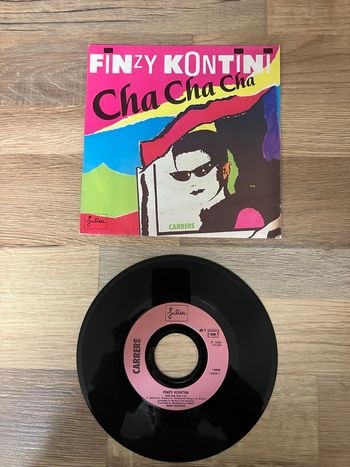Vinyle 45 tours-Finzy Kontini -Cha Cha Cha 