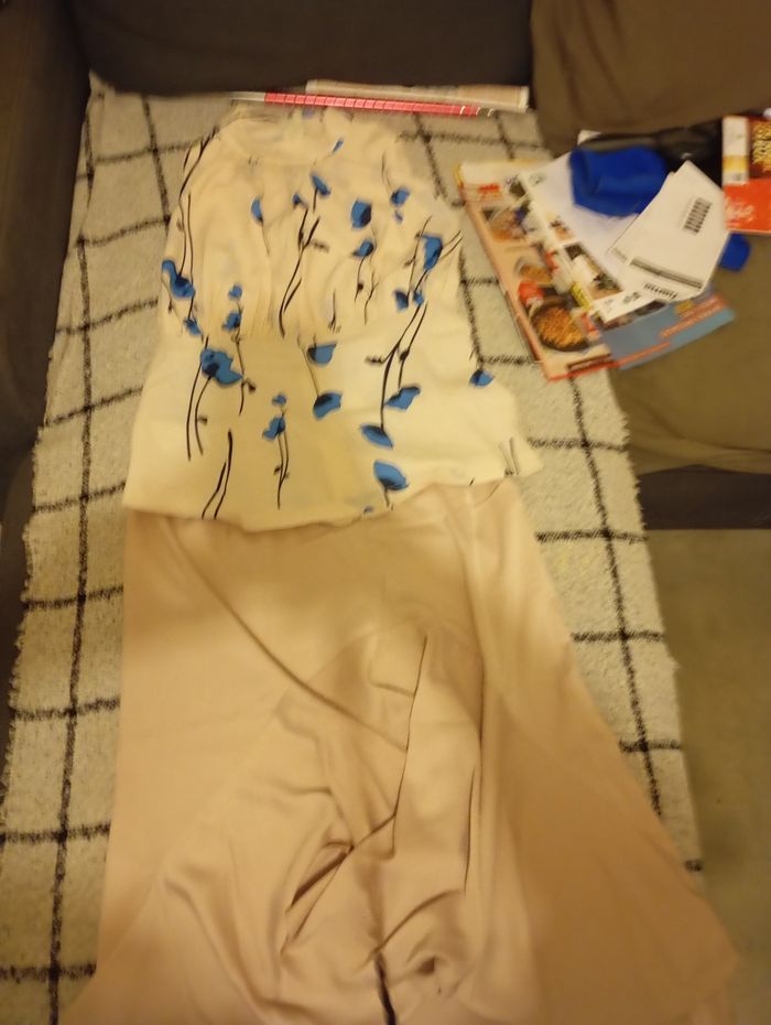 Ensemble tailleur asymétrique