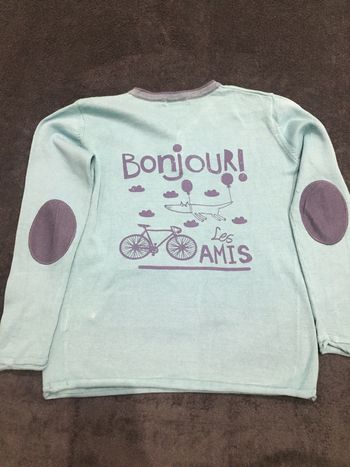 Pull col V 8 ans