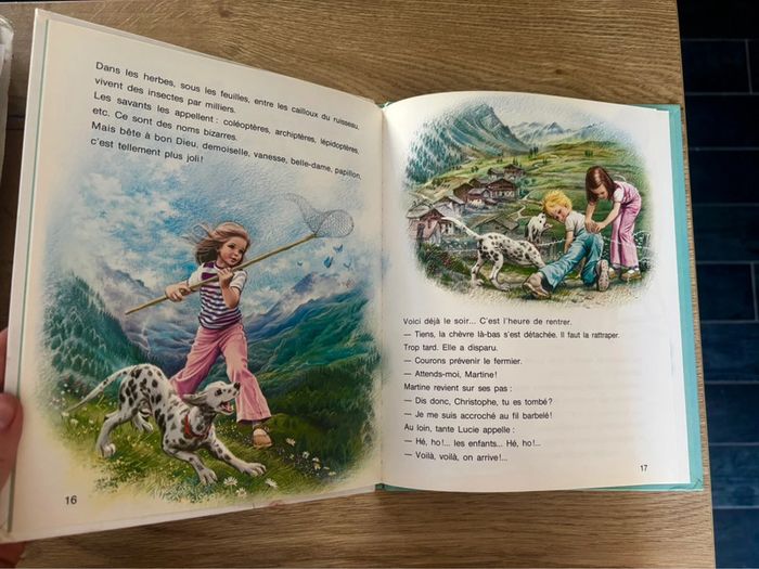Livre Vintage Martine chez tante Lucie pour Enfants - photo numéro 5